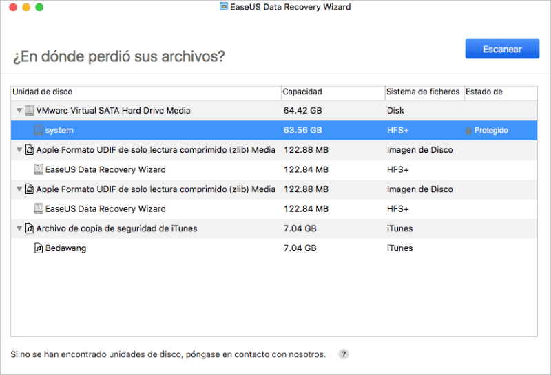 EaseUS Data Recovery Wizard for Mac Free