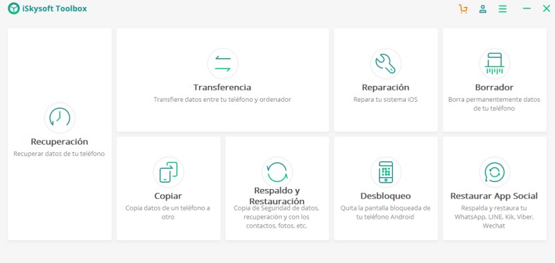 iSkysoft Toolbox