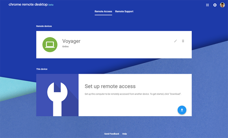 Chrome Remote Desktop